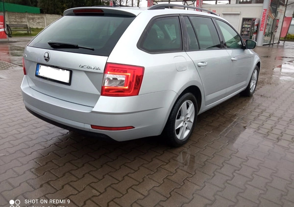Skoda Octavia cena 53700 przebieg: 148000, rok produkcji 2019 z Poznań małe 121